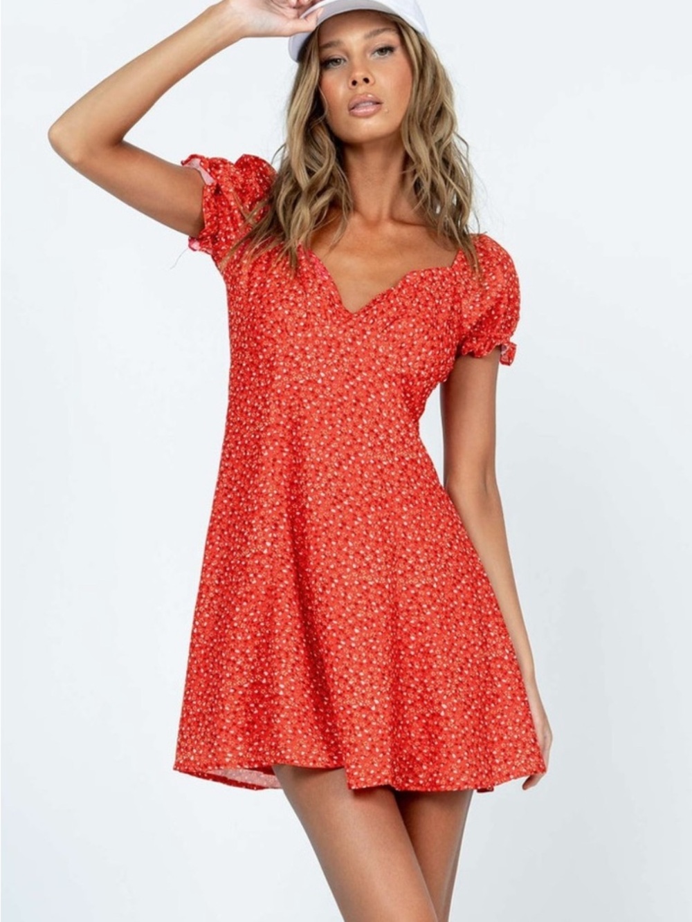 Princess Polly Red Bailey Mini Dress